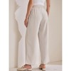 INSPIRE CHIC Women's Dressy Casual Wide Leg Business Work High Waist Suit Pants - 4 of 4