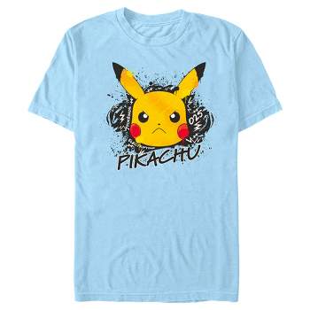 Men's Pokemon Angry Pikachu T-Shirt