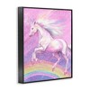 Stupell Industries Rainbow Unicorn Scene, 24" x 30" - 3 of 4