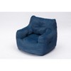 UPHA 010-Soft Velvet Fabric Bean Bag Chair Filled With Memory Sponge - 2 of 4