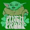 Men's Star Wars The Mandalorian Grogu St. Patrick's Day Pinch Proof T-Shirt - image 2 of 4