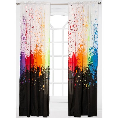 Crayola Cosmic Burst Curtain Panel