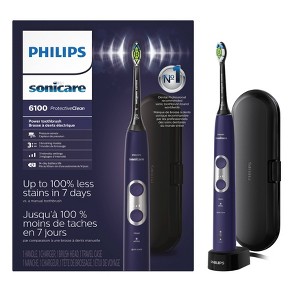 Philips Sonicare ProtectiveClean 6100 Whitening Rechargeable Electric Toothbrush - 1 of 4