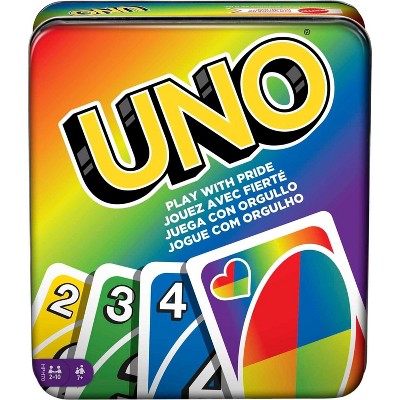 Mattel Games UNO  Card Game in Collectible Tin Box,