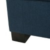 PAGED 50.75 Inch Upholstered Storage Ottoman Modern End of Bed Bench for Living Room, Bedroom, Entryway - 4 of 4