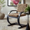 Uttermost Rehema Black Dining Chair – 25-Inch Woven Seat Oak Wood Chair in Sleek Modern Black Finish - 2 of 4
