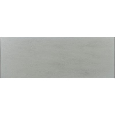Distressed Gray Pinewood Hallway Table with Storage