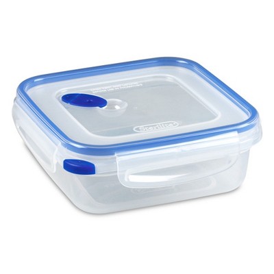 Sterilite Ultra-seal 4 Cup Square, Airtight Food Storage Container ...