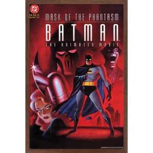 Trends International DC Comics Movie Batman: Mask Of The Phantasm - Key Art Framed Wall Poster Prints - 1 of 4