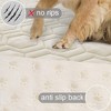 Aoibox Waterproof Anti-Slip Dog Bed Cover Pet Blanket Sofa Mat Couch Protector Incontinence Mattress 52x82 Ivory - 3 of 4