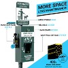 Emma and Oliver Mini Pet Waste Station with Glow in the Dark Sign, Pull Out Waste Bag Dispenser, and Hand Sanitizer Bottle - 400 Bags Included - 4 of 4