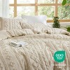 2-3 Pcs Tufted Boho Comforter Set Bed Set GentleSoft Farmhouse Shabby Chic Embroidery Bedding - 4 of 4