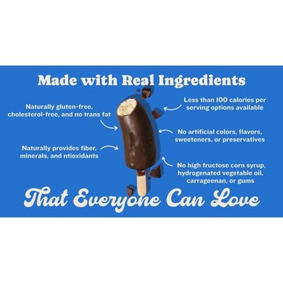 Diana's Bananas Frozen Dark Chocolate Real Banana Bites - 8oz