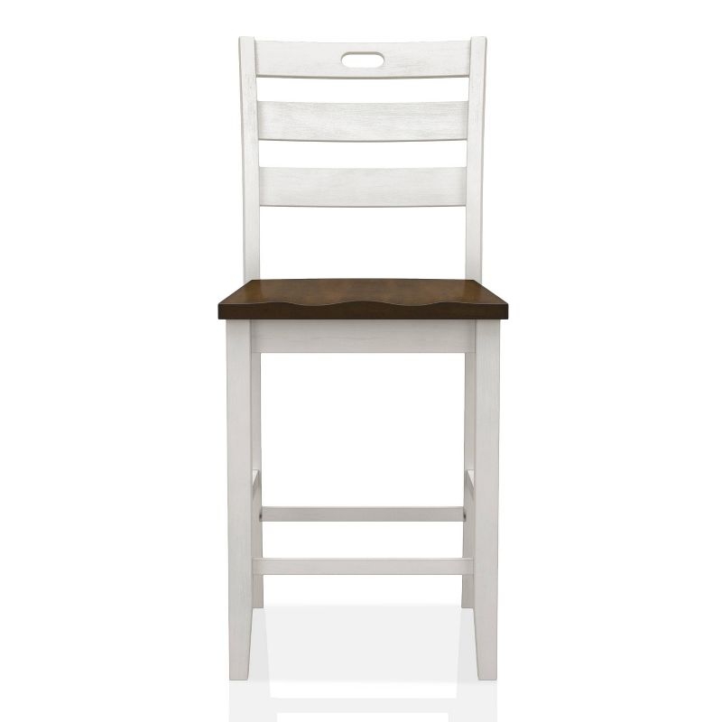 2pk Danforthe Ladder Back Counter Height Chairs - HOMES: Inside + Out, 4 of 6