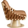 Meridian Furniture,Millwin Vegan Leather Swivel Accent Chair - 4 of 4