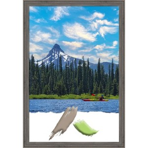Amanti Art Regis Barnwood Narrow Wood Picture Frame - 1 of 4