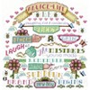 Janlynn Stamped Cross Stitch Kit 14"X14"-Advice On Life - 3 of 3