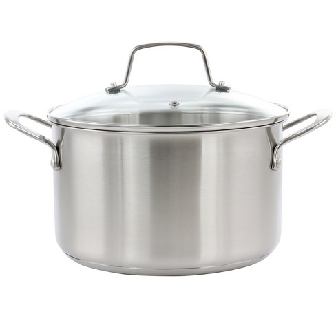T-fal Simply Cook Stainless Steel Cookware, 6qt Stockpot With Lid