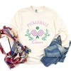 Simply Sage Market Women's Pickleball Queen Long Sleeve Garment Dyed Tee - 3 of 4