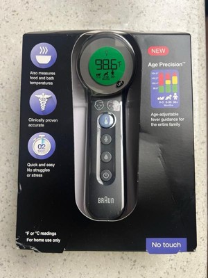 BRAUN Braun BNT400 No Touch + Touch Thermometer White