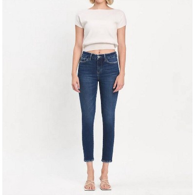 Women's High Rise Skinny Jean - FLYING MONKEY 24