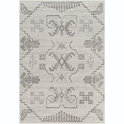 Mark & Day Shequila 7'10"x10' Rectangle Woven Indoor Area Rugs Gray: Geometric Bohemian, Stain-Resistant, Pet Friendly