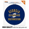 Georgia Southwestern State University Hurricanes Logo Automotive Car Window Locker Circle Bumper Sticker - 3 of 4