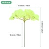 Unique Bargains Plastic Durable Realistic Reusable Silk Hydrangea Flowers with Stems for Home Decor/Wedding 9.84 In - 3 of 4