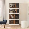 LACOO Collapsible Storage Bins with Lids, Double Trunk Organizer - 2 of 4