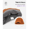 ZUPPAD Adult General Sizing Cable Beanie Hat for Men Women,Large Knit with Fleece Lining,Winter Ski Hats for Cold Weather Hats XX Large 1 Pack - 3 of 4