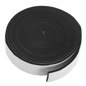 Unique Bargains High Temp Self Stick Heat Resistant BBQ Gasket Tape Grill Gasket Black White 1 PC 1.2" x 0.12", 15FT - 1 of 4
