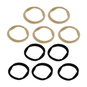 Unique Bargains Durable Simple Hair Rope 10 Pcs - 1 of 3