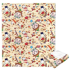 Warner Bros. Elf Sweet Spaghetti Silk Touch Throw Blanket 50x60 Inches - 1 of 4