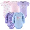 The Peanutshell Purple Butterfly Newborn Layette Set for Baby Girls, 30-Pieces, Pink/Purple, 0-3 Months - 2 of 4