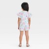 Toddler Girls' 2pc Disney Ariel The Little Mermaid Top & Skort Set - White - 2 of 4