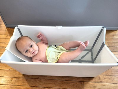 Stokke Flexi Bath Tub Bundle - White : Target