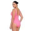 S3 Swim Sculpting Cinched Adjustable One Piece Swimsuit - Sculpt, Support, Smooth - 2 of 3