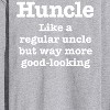 Men's - Instant Message - Huncle Long Sleeve Graphic T-Shirt - 2 of 4