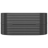 vidaXL Garden Raised Bed Anthracite Powder-coated steel 59.8x31.5x26.8 in - 3 of 4