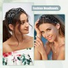 Unique Bargains Women's Knotted Wide Headband 2.44" Wide 1 Pc - 2 of 4