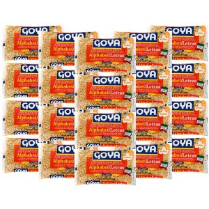 Goya Alphabet Pasta - Case of 20/7 oz - 1 of 4
