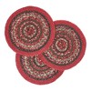 Forrester Jute Trivet 8 inch Diameter Set of 3 - 2 of 4