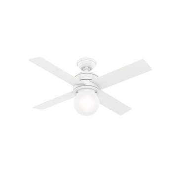 44" Hepburn Ceiling Fan with Wall Control (Includes LED Light Bulb) - Hunter Fan
