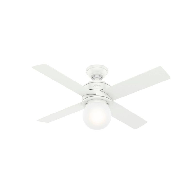 44" Hepburn Ceiling Fan with Wall Control (Includes LED Light Bulb) - Hunter Fan, 1 of 14