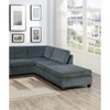 NicBex Modular Sectional 6pc Set L-Shaped Modular Sofa Bed Modern Including Couch 2x Corner Wedge 2x Armless Chairs and 2x Ottomans - 2 of 4