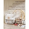 Dustproof Acryl Makeup Organizer With 2 Drawers 1 Large Storage Space - 3 of 4