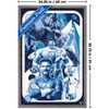 Trends International Marvel Fantastic Four: First Steps (2025) - Blue Group Framed Wall Poster Prints - 3 of 4