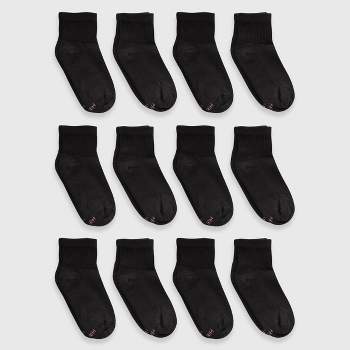 Hanes Women's Cushioned 10+2 Bonus Pack Ankle Socks - 5-9