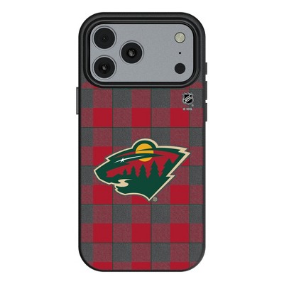 NHL Western Conference Teams Plaid MagSafe Compatible Cell Phone Case for Apple iPhone 17 Series