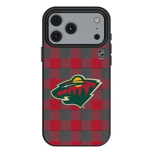 NHL Western Conference Teams Plaid MagSafe Compatible Cell Phone Case for Apple iPhone 17 Series - 1 of 4